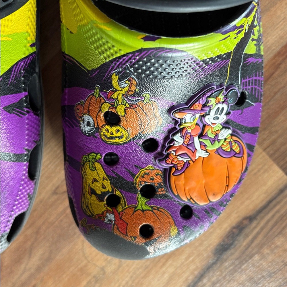 Disney Parks Mickeys Pumpkin Patch Halloween Crocs - Picture 5 of 6